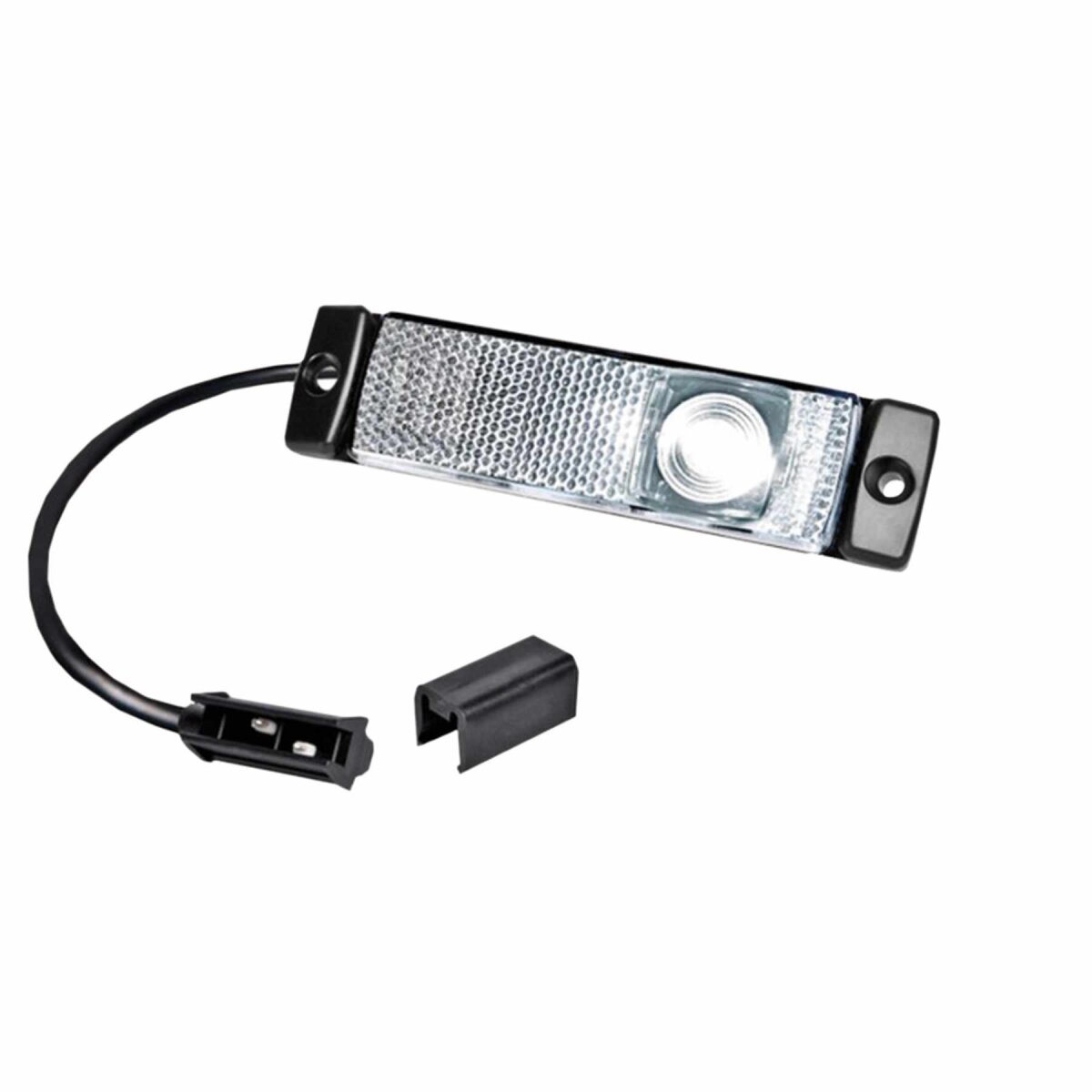 HELLA Positionsleuchte LED 24V weiß - 2PG 008 645-631 - 2PG008645631