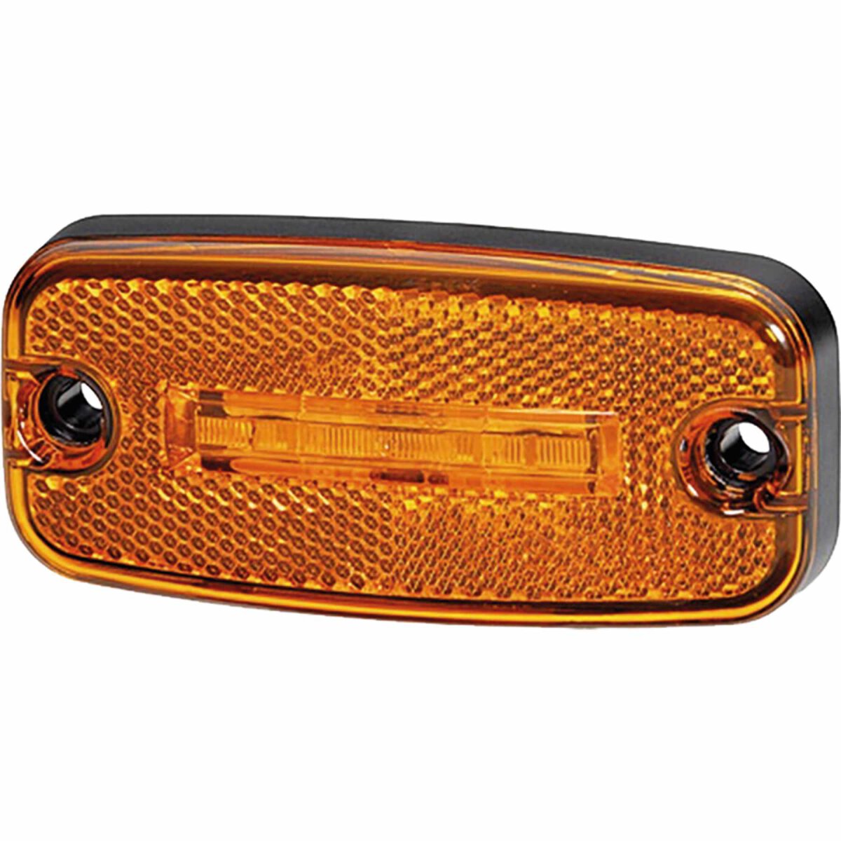 HELLA 2PS 008 645-011 Seitenmarkierungsleuchte - LED - 12V - Anbau -  Lichtscheibenfarbe: gelb - LED-Lichtfarbe: gelb - Kabel: 1500mm -  links/rechts