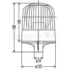 HELLA Rundumkennleuchte - 2RL 007 551-021 - 2RL007551021