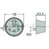 HELLA Heckleuchte Schlussleuchte Links/Rechts 12V - 2SA 001 259-751 - 2SA001259751