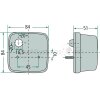 HELLA Leuchte links rechts - 2SA 003 014-051 - 2SA003014051