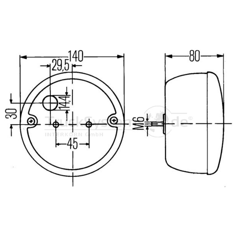 HELLA Heckleuchte Schluss-Brems-Blinkleuchte - 2SD 001 685-347 - 2SD001685347