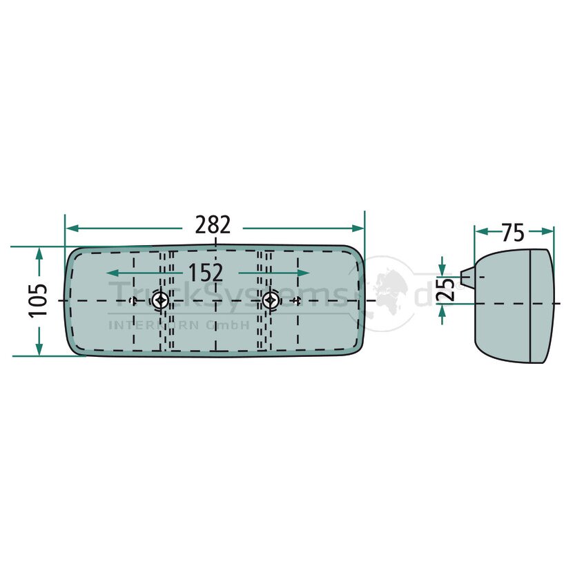 HELLA Heckleuchte Schluss-Brems-Blinkleuchte - 2SD 001 699-511 - 2SD001699511