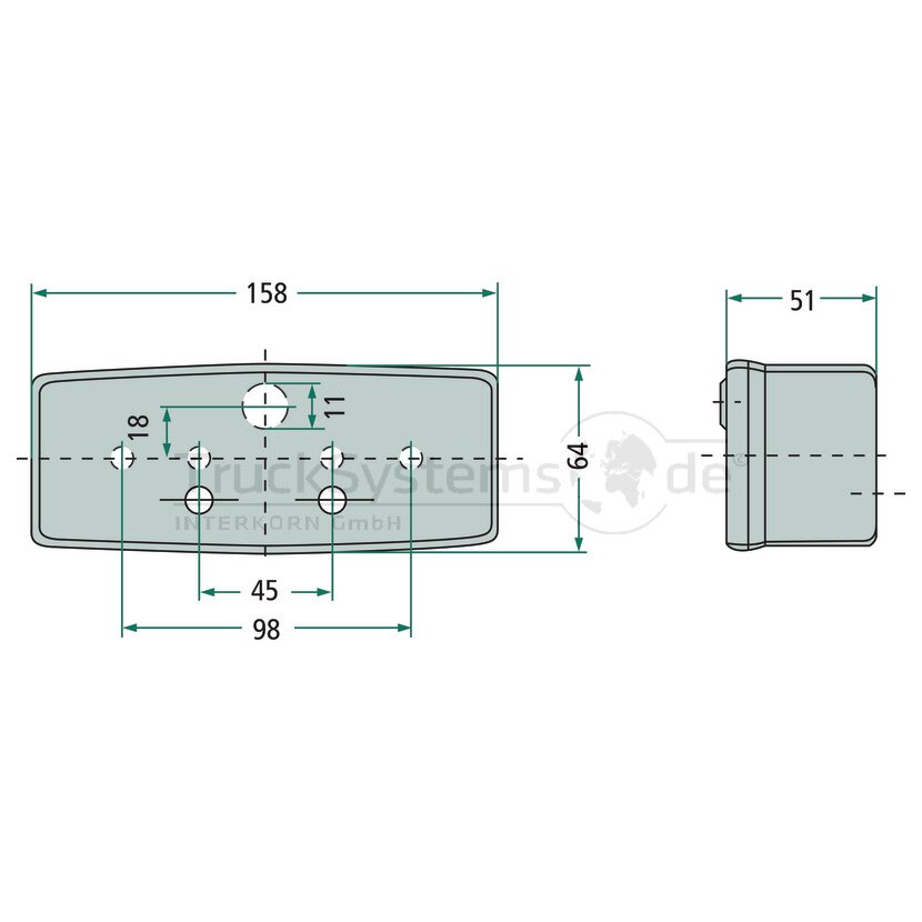 HELLA Heckleuchte Schlussleuchte links SBBL - 2SD 003 184-031 - 2SD003184031