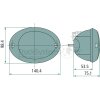HELLA Heckleuchte Agroluna links rechts - 2SD 343 130-071 - 2SD343130071