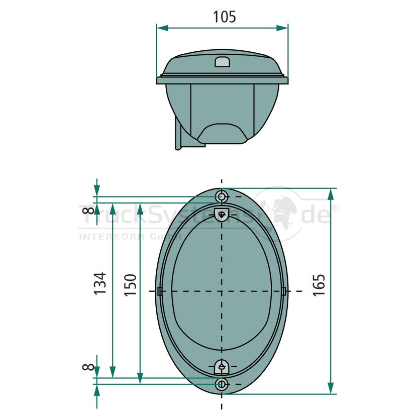 HELLA Heckleuchte LED Schluss-Brems-Blinkfunt - 2SD 343 390-401 - 2SD343390401