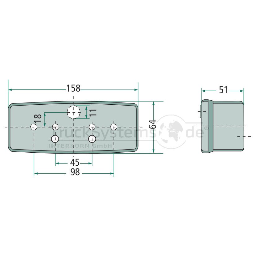 HELLA Heckleuchte Schlussleuchte rechts - 2SE 997 111-021 - 2SE997111021