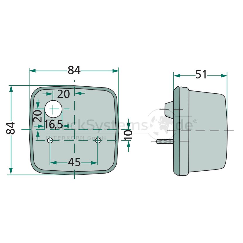 HELLA Heckleuchte Schlussleuchte Links/Rechts - 2SW 003 014-131 - 2SW003014131