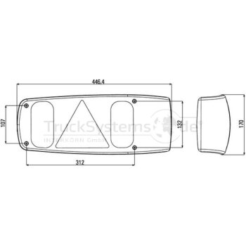 HELLA Heckleuchte Caraluna I rechts - 2VA 007 502-061 -...