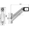 HELLA Heckleuchte rechts 24 Volt LED - 2VP 340 934-101 - 2VP340934101