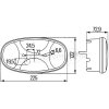 HELLA Heckleuchte Cargoluna 24Volt rechts - 2VP 343 640-081 - 2VP343640081