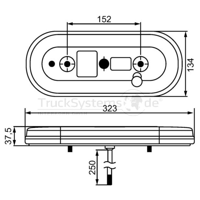HELLA Heckleuchte Schlussleuchte LED 12V Re - 2VP 357 017-021 - 2VP357017021