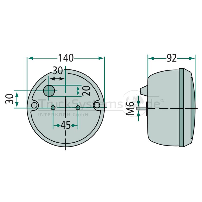 HELLA Rückfahrleuchte passend für MAN 81251036012 - 2ZR 001 423-001 - 2ZR001423001