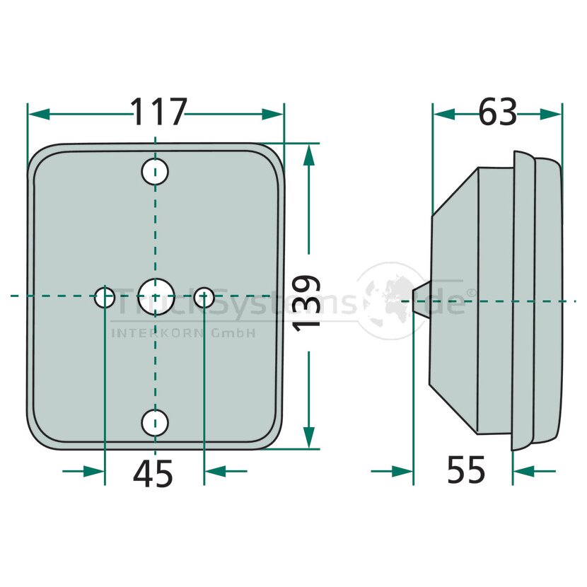 HELLA Rückfahrleuchte - 2ZR 003 236-051 - 2ZR003236051