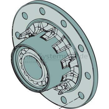 SAF Radnabeneinheit S/Z Serie - TK 335/10  - 03307304352