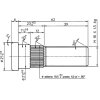 FAD Radbolzen 18x1 5x62  - 309F024