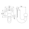 Westfalia Anschraubplatte mit Kugelhals 329 042 - 329042600001