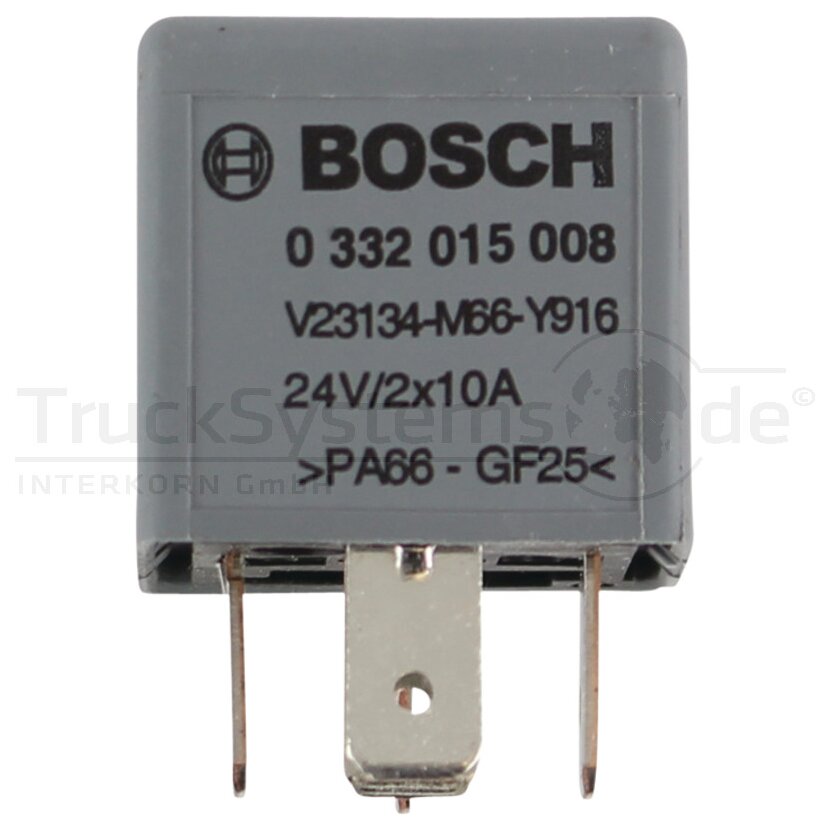 BOSCH Relais, Arbeitsstrom 0 332 015 008 - 0332015008 für 0150552100