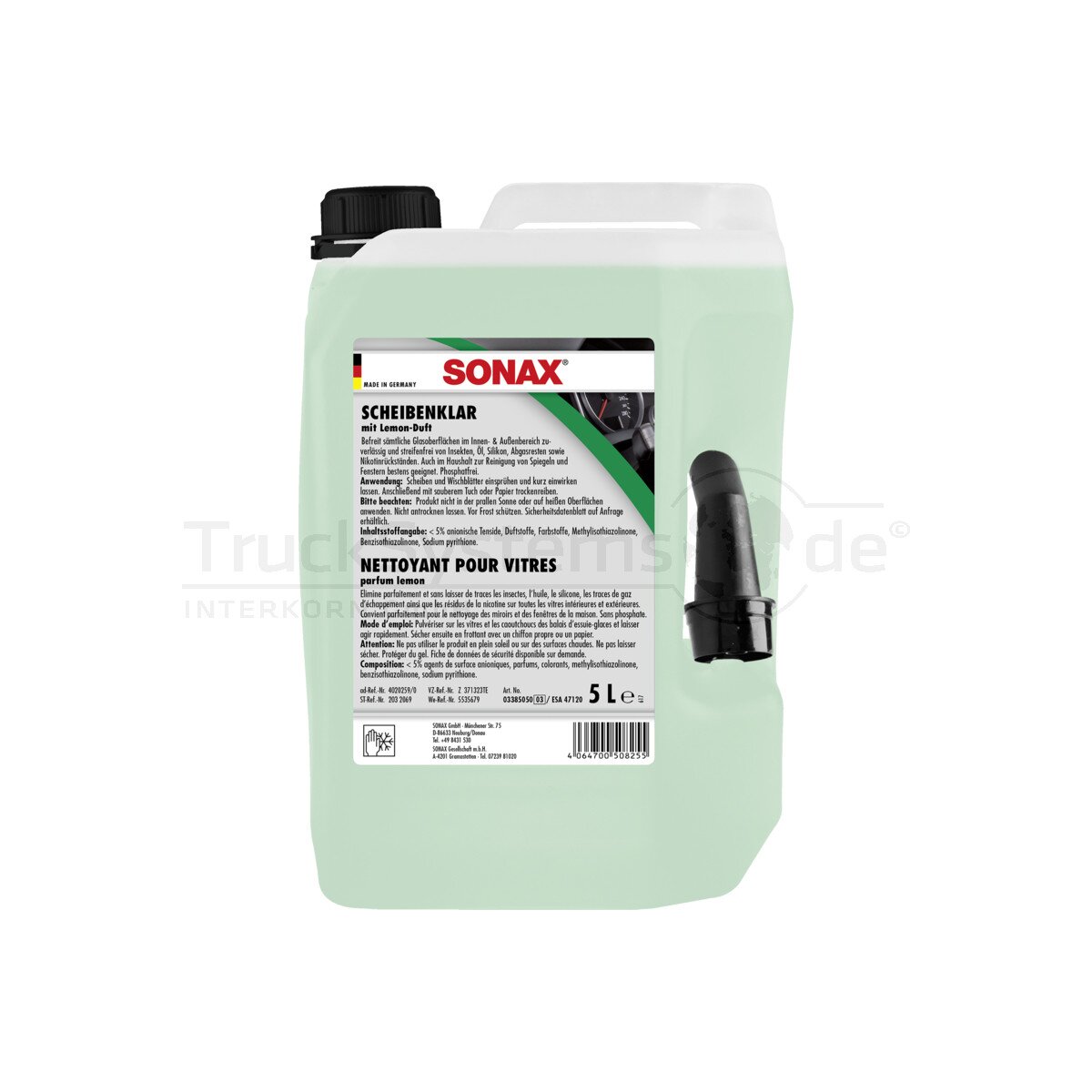 SONAX ScheibenKlar 5L PE-Kanister - 03385050