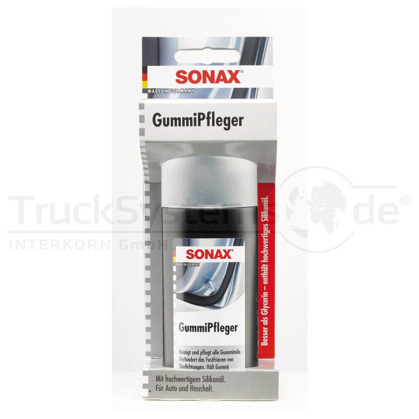 SONAX GummiPfleger 100ML PE-Flasche  - 03400000