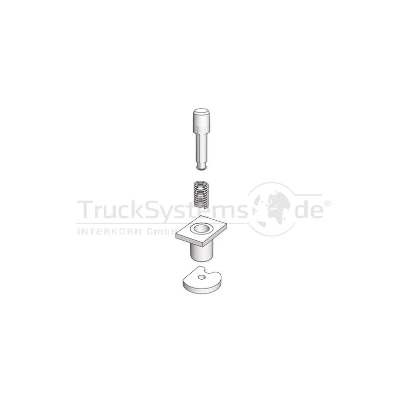 EDSCHA Schienenfeststeller Classic 155  - 4037017620