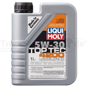 LIQUI MOLY Top Tec 4200 5 W-30 20l Kanister  - 3708