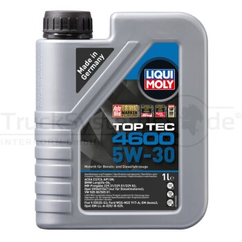 LIQUI MOLY TOP TEC Motoröl 4600 5 W-30 1L Kanister...