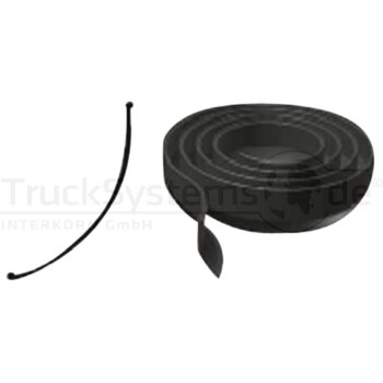 EDSCHA Abdichtprofil Edscha 33m schwarz  - 4138087440