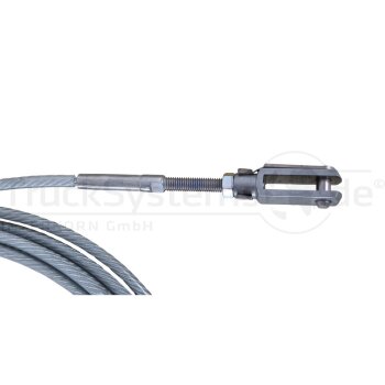 EDSCHA Drahtseil BG ( Gabel/Gabel ) 6720 mm  - 4038061360