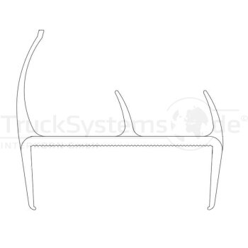 PASTORE & LOMBARDI PVC-Profil hart/weich- 55 5mm...