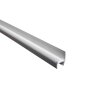 PVC Hart-Weich Profil, grau, 25 mm, L 2700 mm