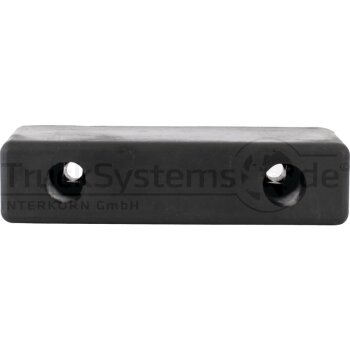 Rammpuffer 200X52X80mm 2 Loch Durchmesser10mm  - KPC-8857...