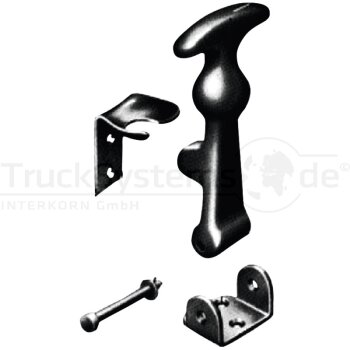 Gummihaubenhalter komplett 63mm lang - 6130055