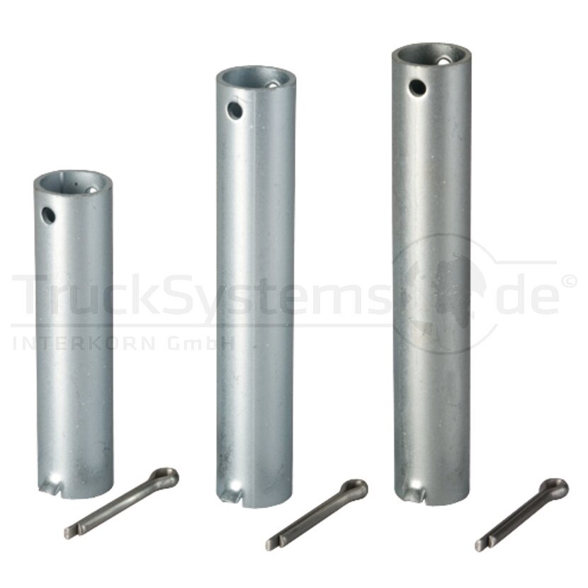 AL-KO Achsrohr mit Splint, passend für Stützräder mit Durchmesser 20 mm - 1861632