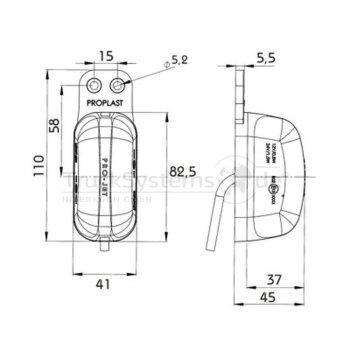 PROPLAST Umrissleuchte  - 40001024