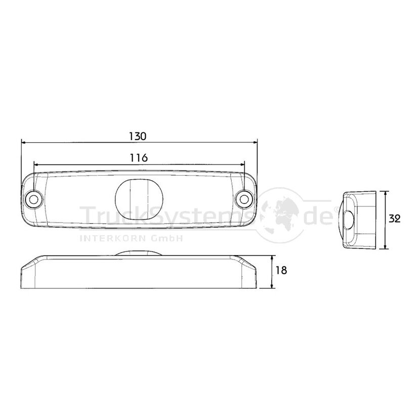 PROPLAST Seitenmarkierungsleuchte  - 40023901