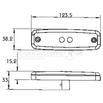 PROPLAST LED-Seitenmarkierungsleuchte  - 40034001