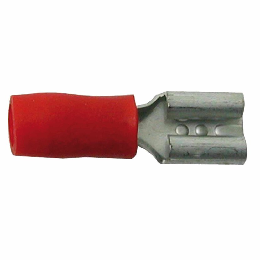 Flachsteckhülse rot 0 5-1 0 mm² - FDD1-250 - 50252510 - FDD1250
