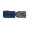 Flachsteckh&uuml;lse blau Kabel 1 5-2 5 mm&sup2;  -...
