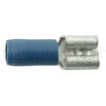 Flachsteckhülse blau 1 5-2 5 mm² 10 St  -...