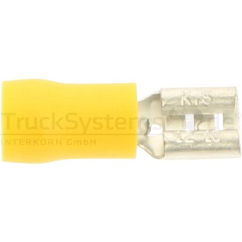 Flachsteckhülse gelb 4 0-6 0 mm² VPE 100 -...
