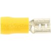 Flachsteckh&uuml;lse gelb 4 0-6 0 mm&sup2; VPE 100 -...