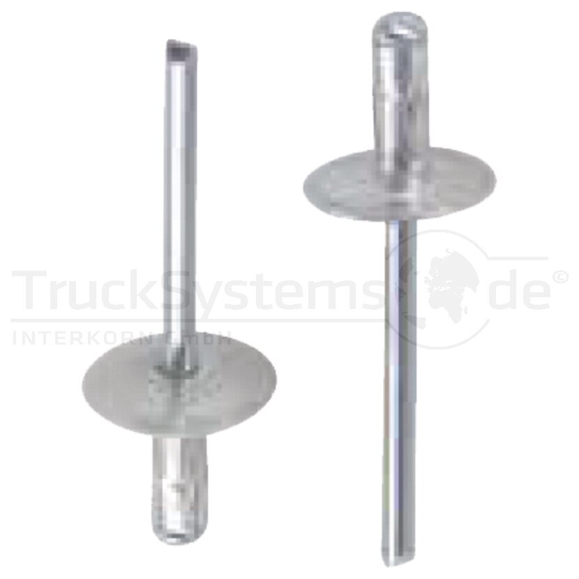 Blindniet Alu/ Stahl 4 8 x 24 8 VPE250  - R100348251 - 4251116612045
