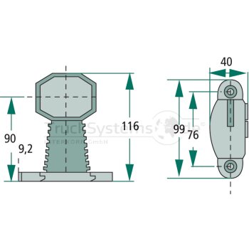 PROPLAST Superpoint Umrissleuchte  - 40158004