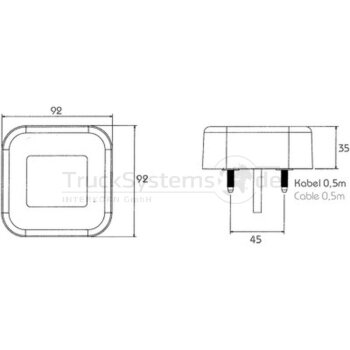 PROPLAST Heckleuchte LED MKL PRO-M-ROAD  - 40288001
