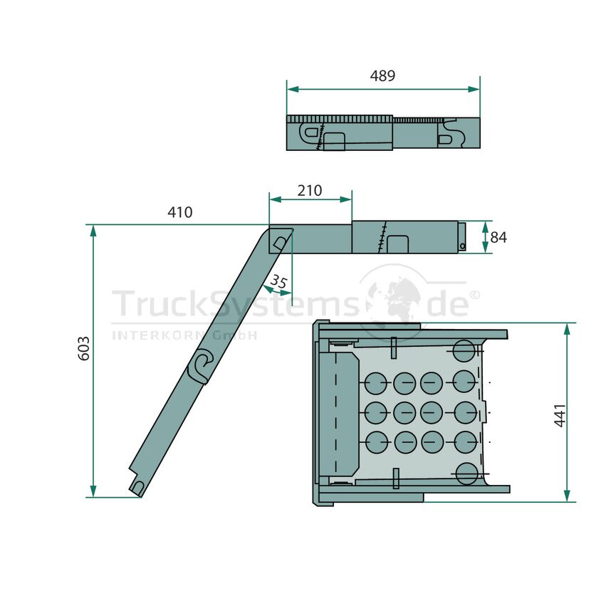 PASTORE & LOMBARDI Leiter Trittleiter Eurotruck  - 034722710