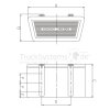 SAUERMANN Staubox Typ WK-PKW 600x350x280  - 1068 60 350 GS - 4059139241460 - 106860350GS