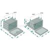 KOEVER Werkzeugkasten KU XDM 660x500x460  - 2266460085 GS - 2266460085GS