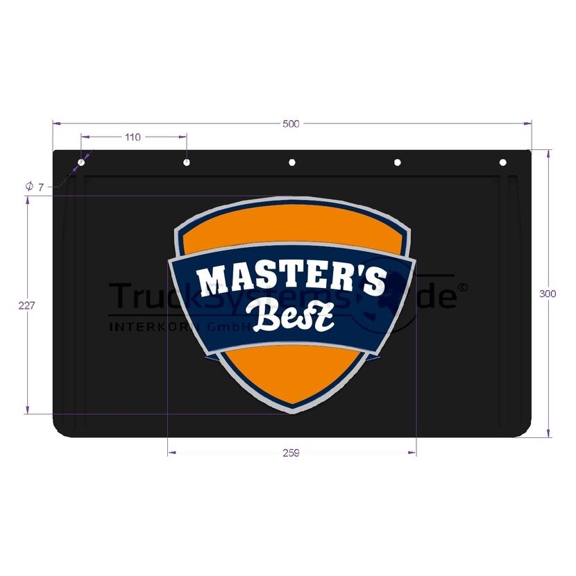 Schmutzfänger 500x300   - 4859 50x30 MB Relief - 215030(P) - 485950x30MBRelief