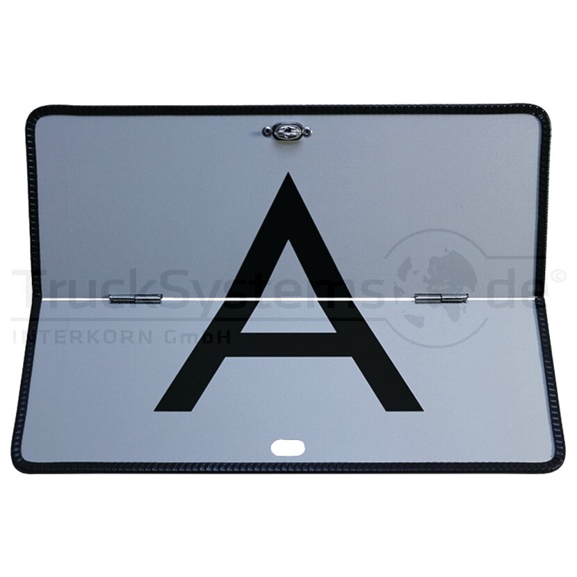Warntafel HORIZONTAL klappbar - 1900063